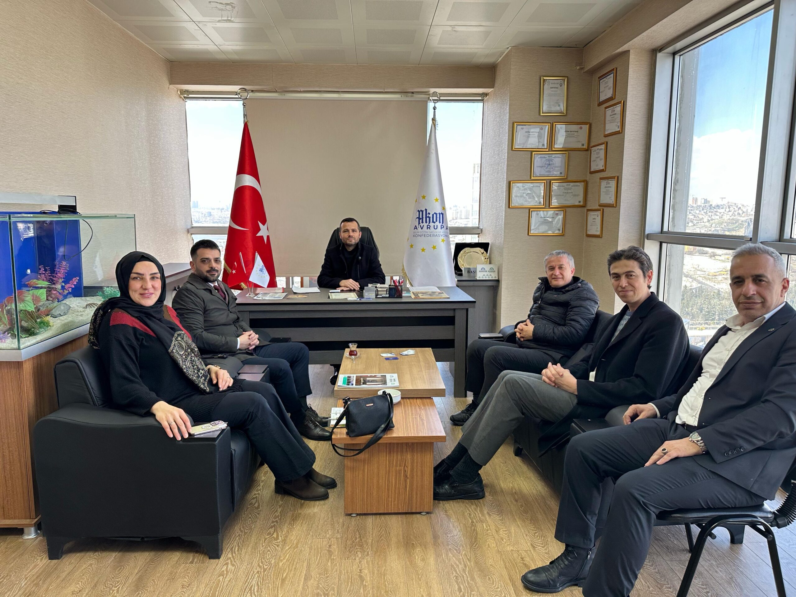 Sevgi Derneği’nden AKON’a Ziyaret