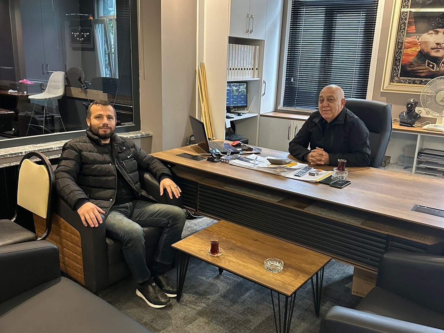 Başkanımız Sayın Yasin Uluhan’dan Bezirganbahçe Spor Kulübü’ne Ziyaret