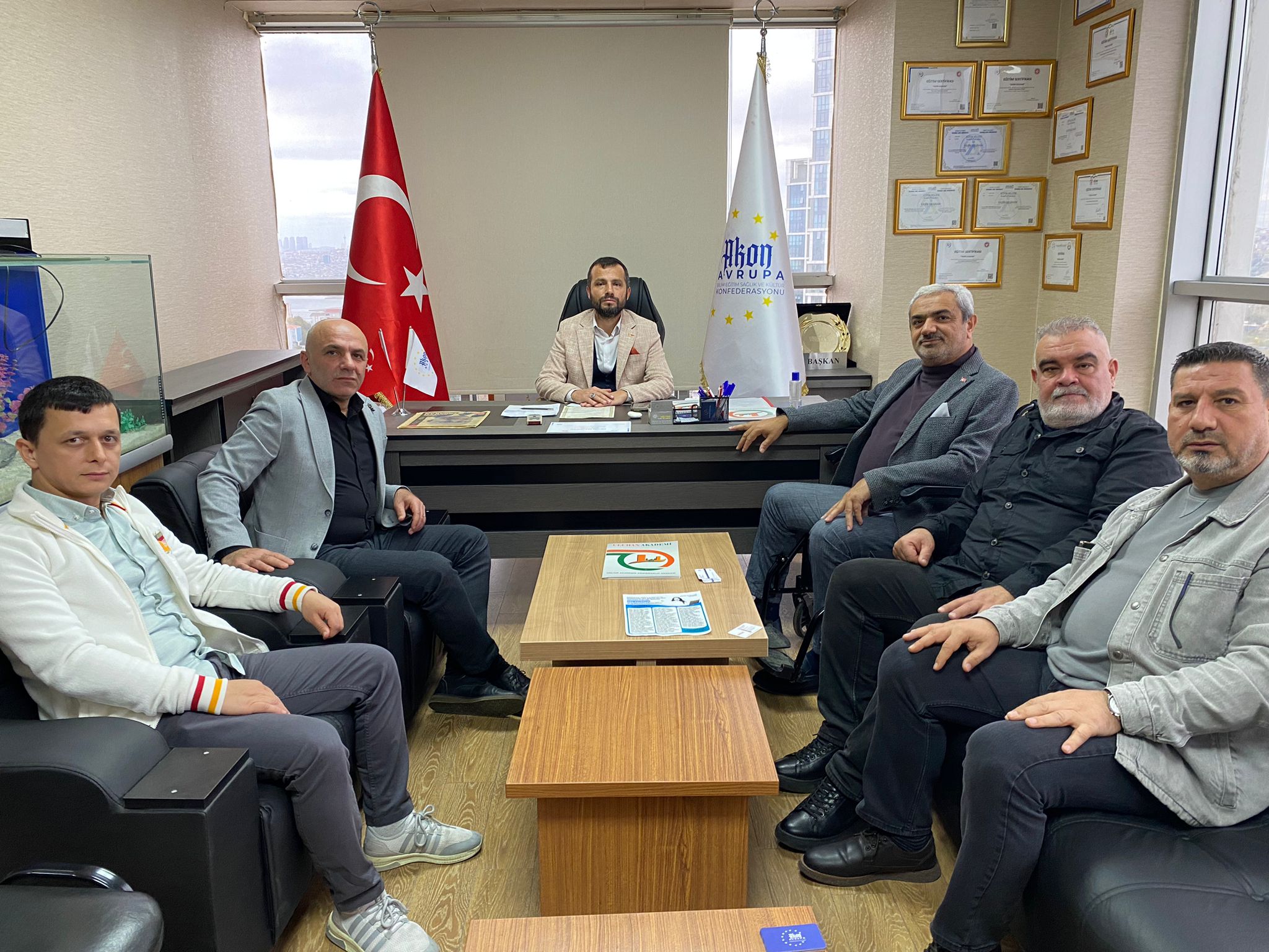 Tokat Konfederasyonu Genel Başkanı Sayın Ahmet Yılmaz’dan AKON Genel Merkezine Ziyaret