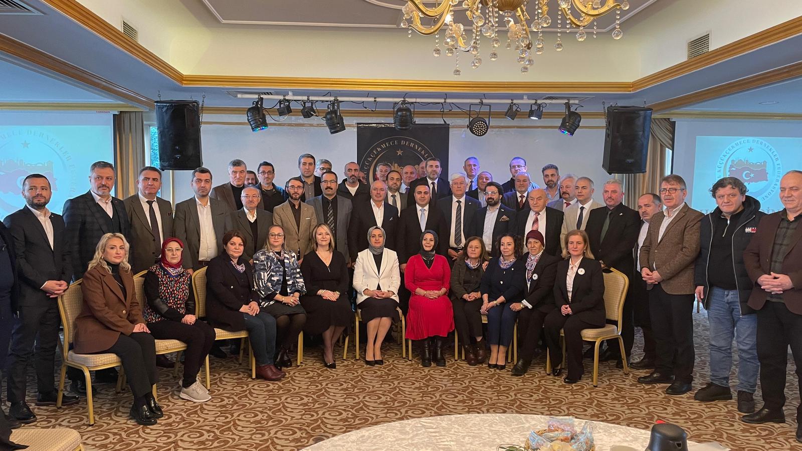 Akon Istanbul Küçükçekmece Associations Federation participated in the establishment event