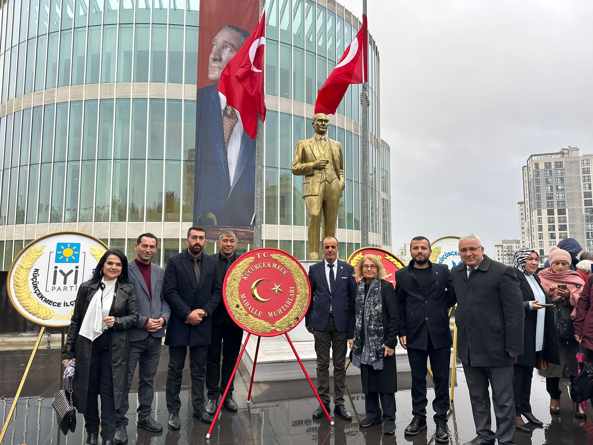 Akon Chairman Yasin Uluhan attended the commemoration ceremony of November 10, Atatürk